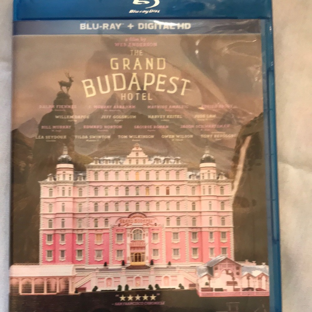 Blu-ray and digital HD THE GRAND BUDAPEST HOTEL